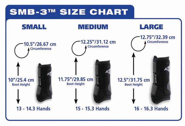 professional s choice smb3 sport medicine boots best source smb size chart